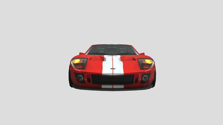 Ford GT – Kostenloses 3D-Modell STL