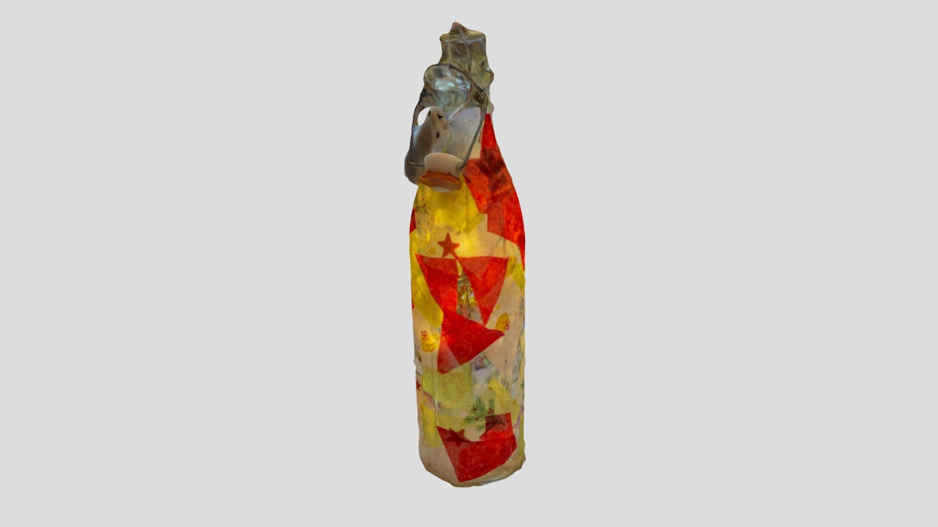 Christmas Bottle Lamp