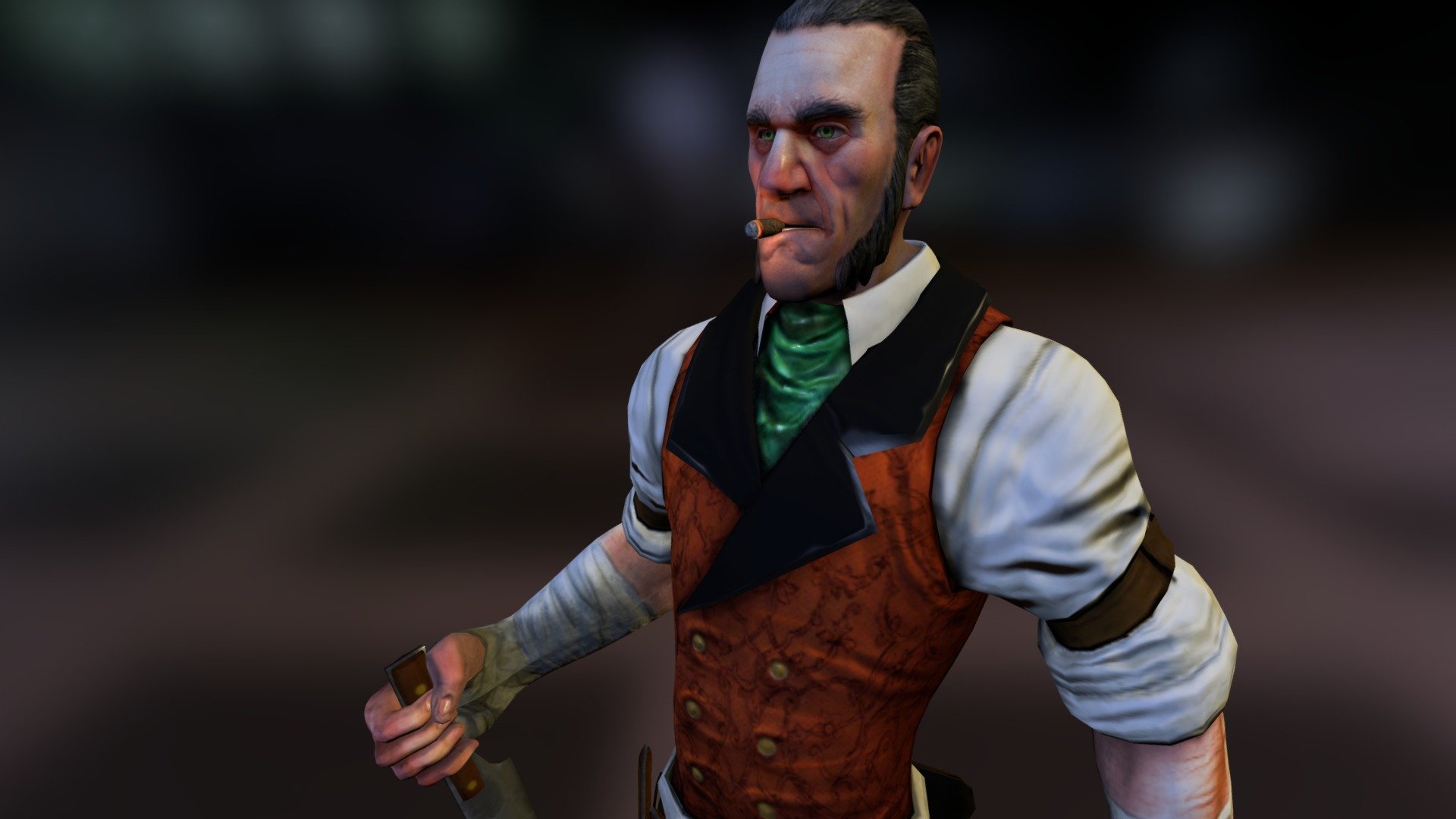 Butcher - 3D model by megalomatthew [6168113] - Sketchfab