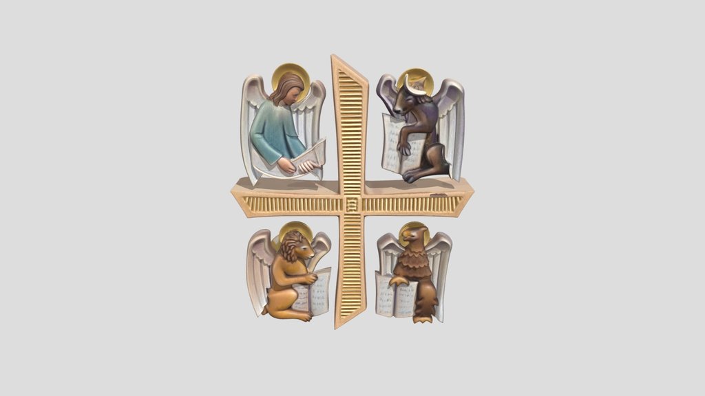 4 Evangelists Relief for Pulpits