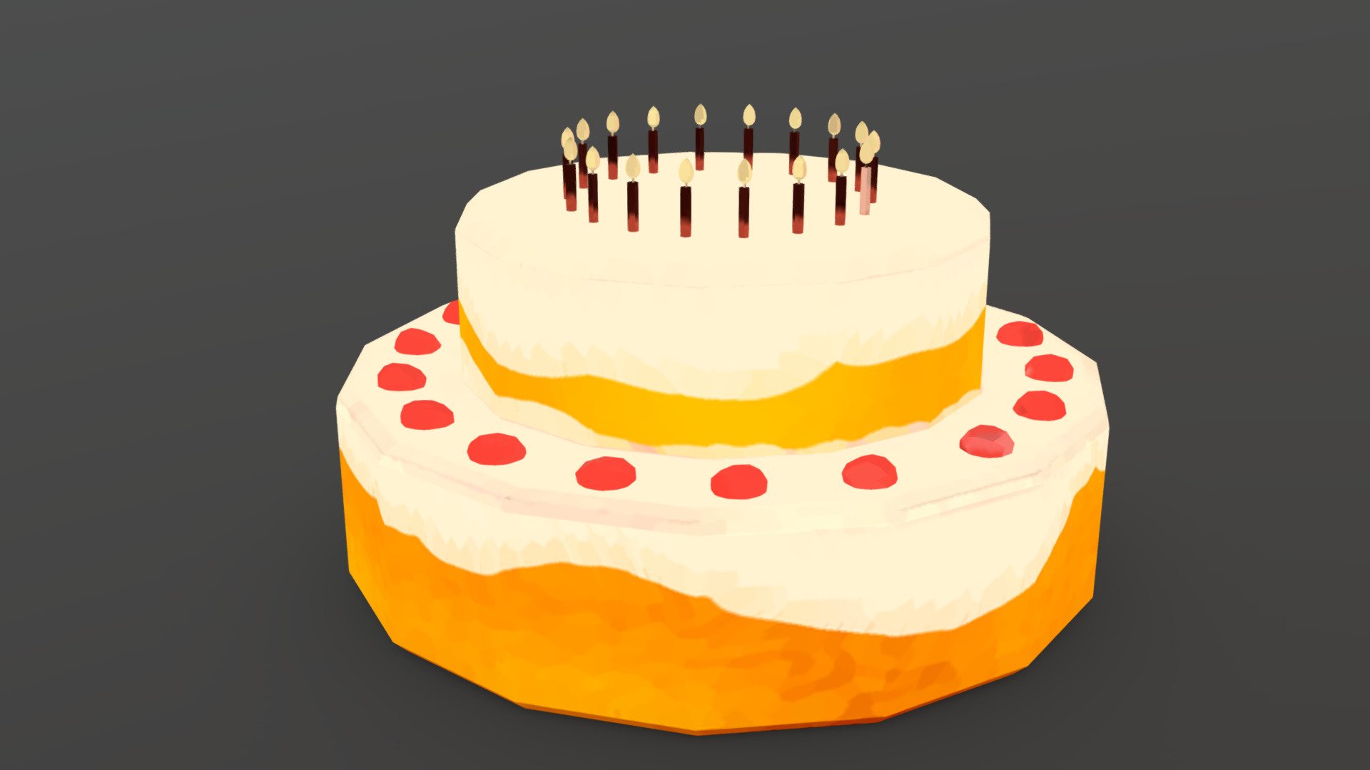Low Poly Cake - Download Free 3D model by LazY (@lzy.nrd) [6169369 ...
