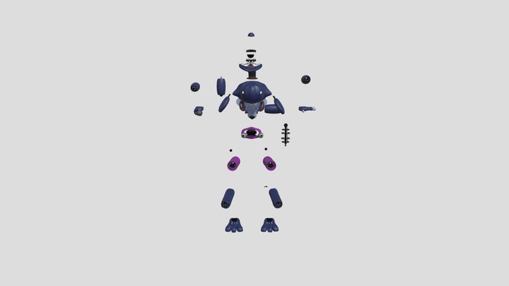 Lapis The Singing Fox (OLD) 3D Model