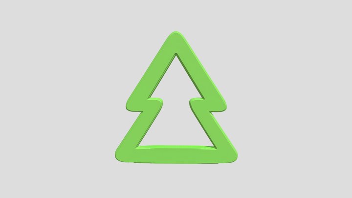 stylized+pine+tree+3d+model 3D Model