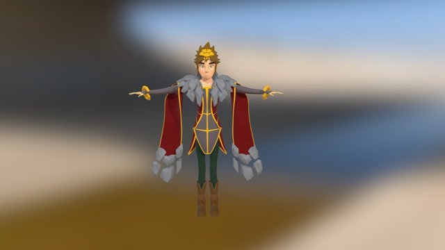 Taliyah, League of Legend 3D Model