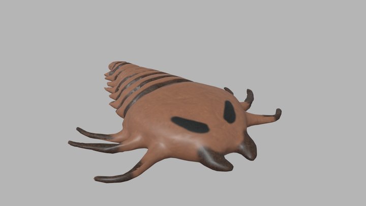 Sea Scorpion (Low Poly) – Gratis 3D-model STL