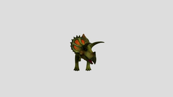 Triceratops 3D Model