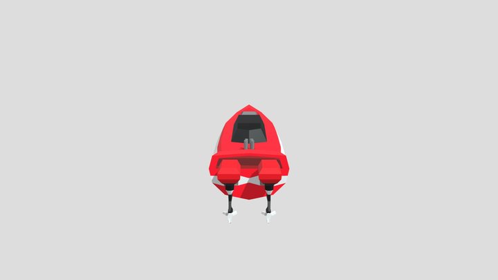 Low Pixel Racing Boat
