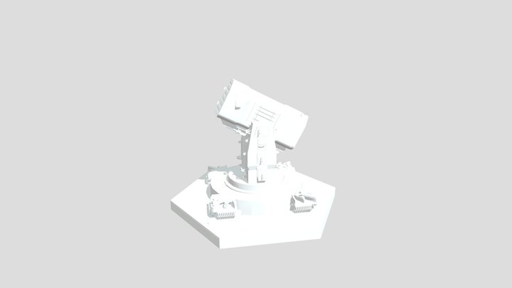 RIM-116 Rolling Airframe Missile CIWS 3D Model
