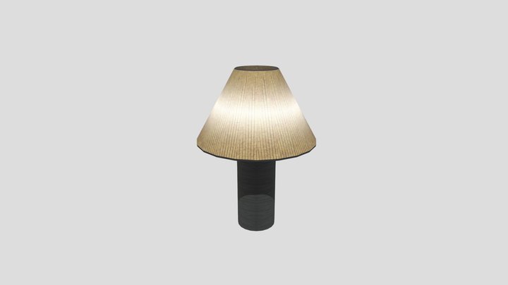 Simple Lamp 3D Model