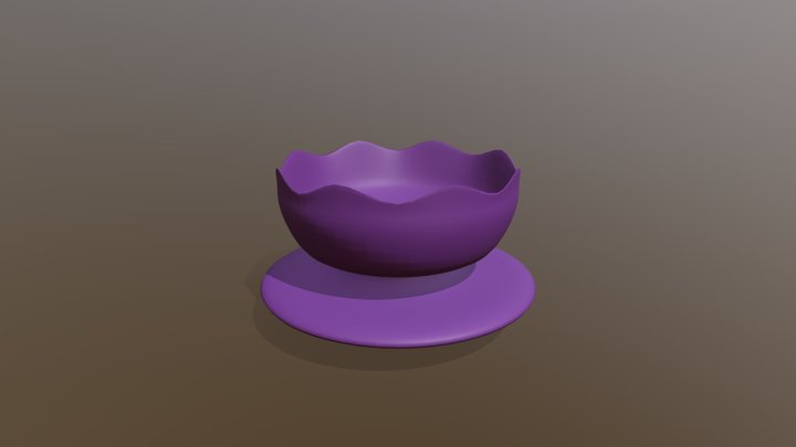 Maya Cup Model 3D Model