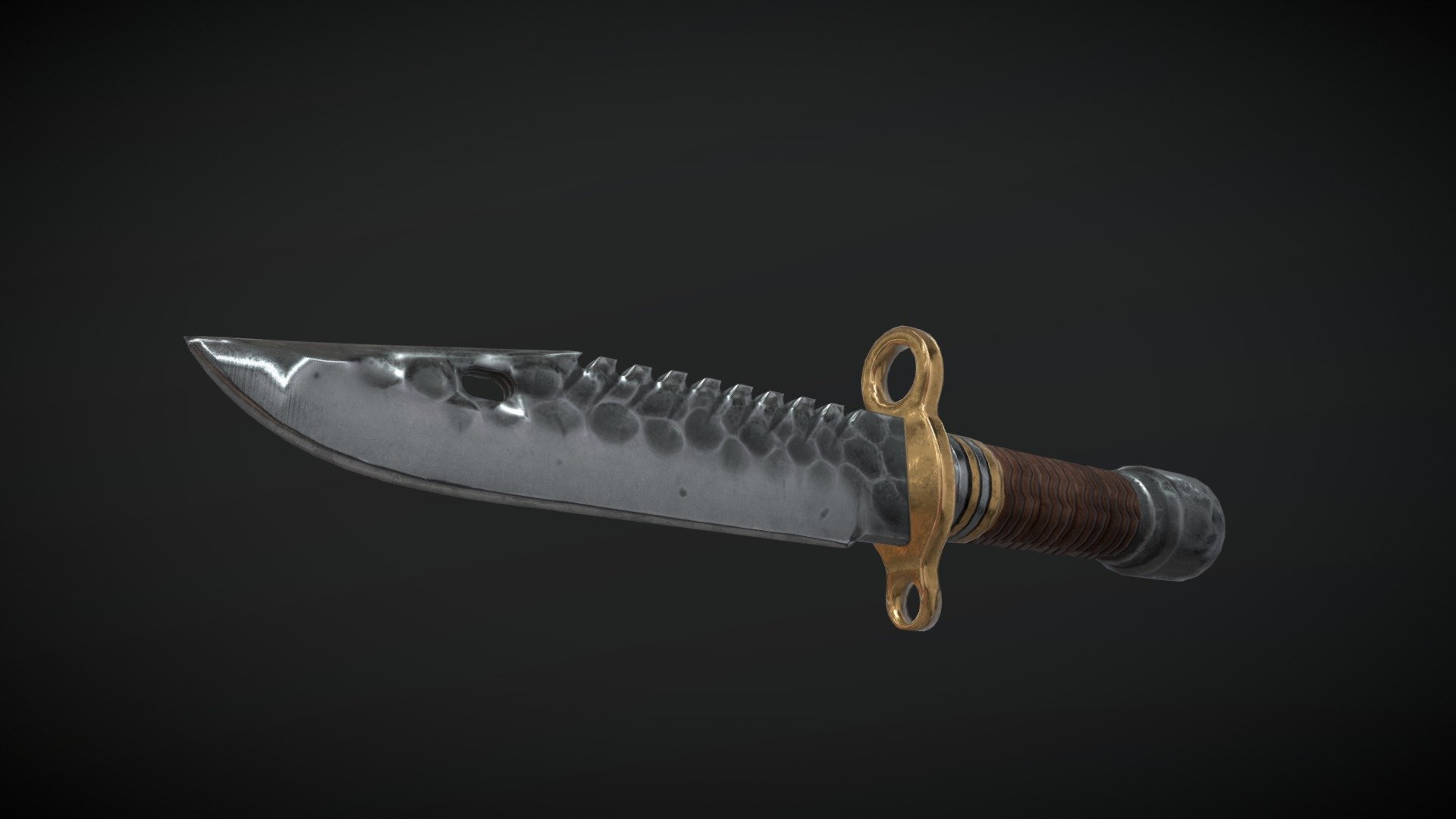 Relic Combat Knife - 3D model by Barno [6170f3d] - Sketchfab