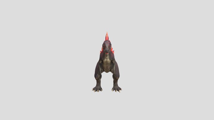 Volcanic spinosaurus 3D Model