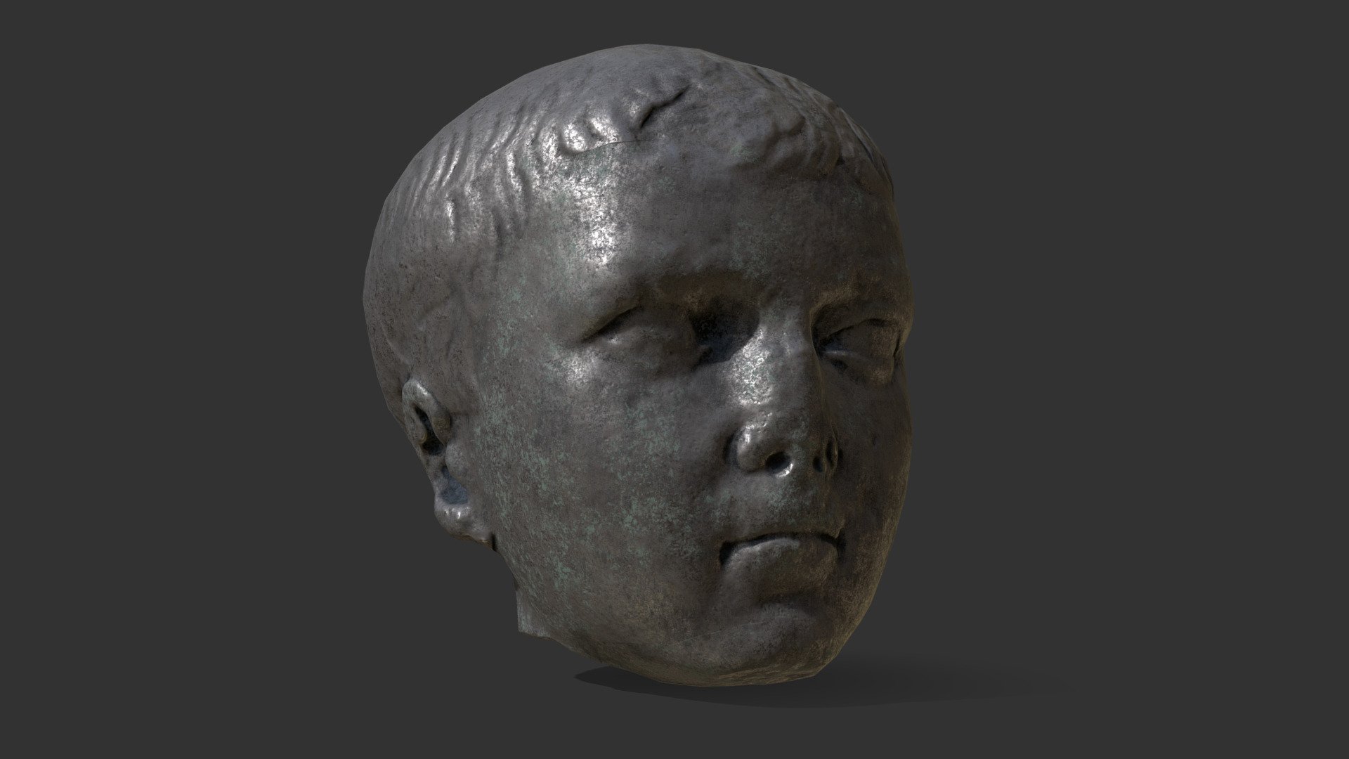 Little Prince - Metal_01 - Ancient Rome Bust