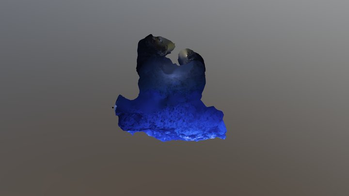 Test Entrée grotte 3D 3D Model