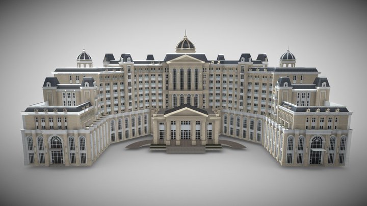 hotel 3D Model