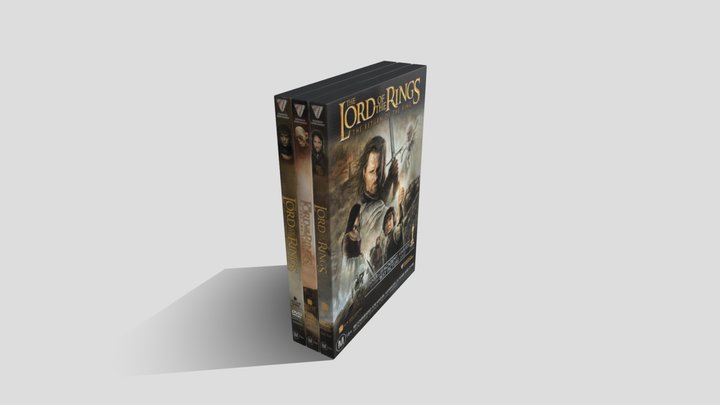 Lord of the Rings - movie collection 3D Model