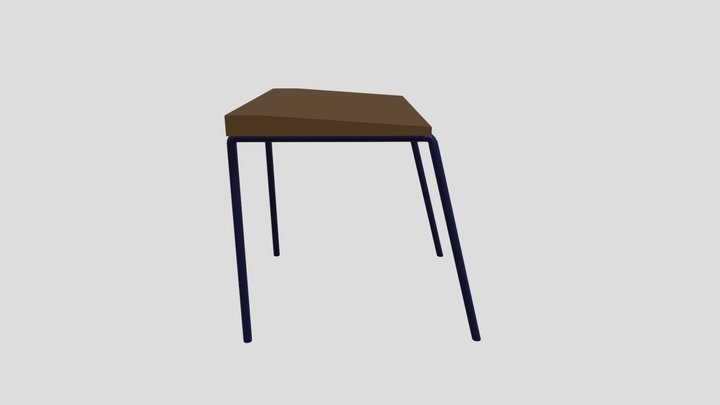 Desk 3D Model
