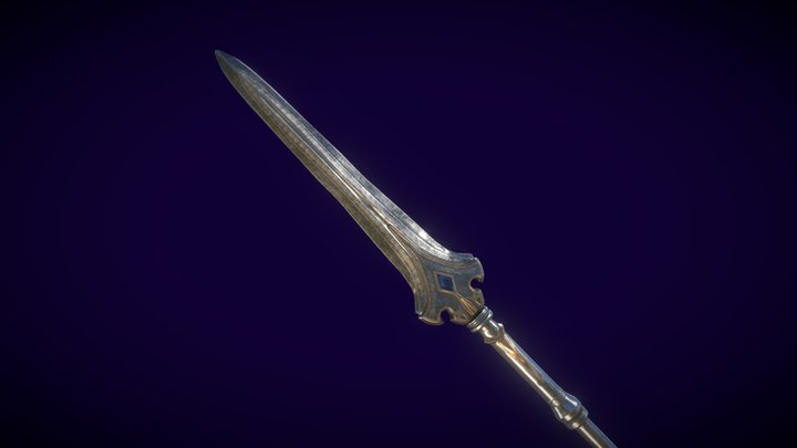 Spear Fantasy – Free 3D Model STL