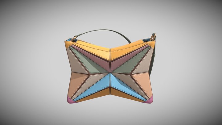 Pastel Handbag 3D Model