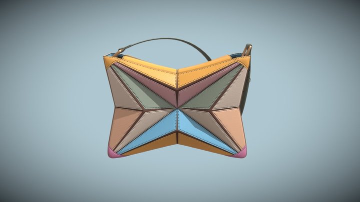 Pastel Handbag 3D Model