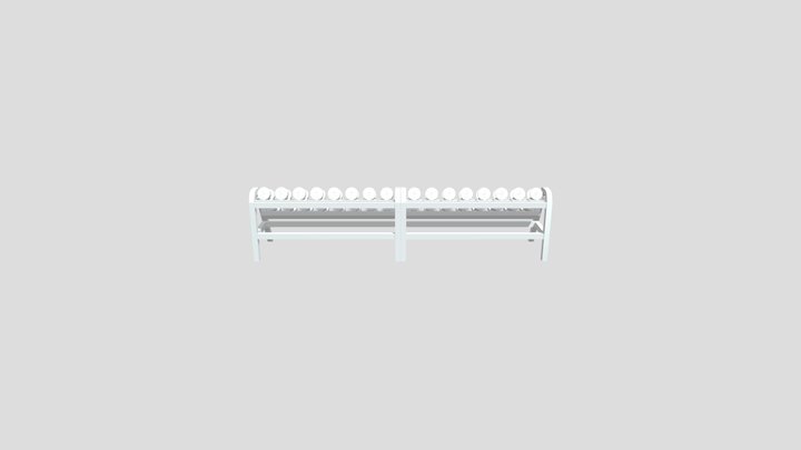 Gym Dumbbells – Kostenloses 3D-Modell STL