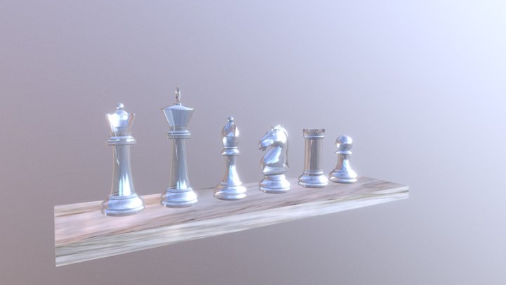 Glass Chess Pieces – Gratis 3D-model STL