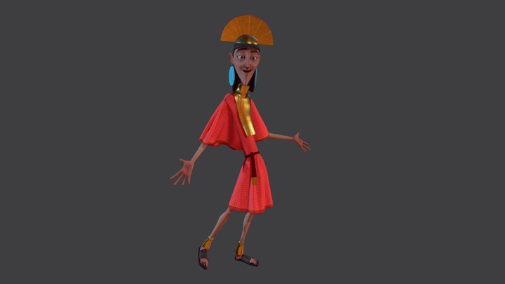Disney Kuzco - The Emperor's New Groove 3D Model