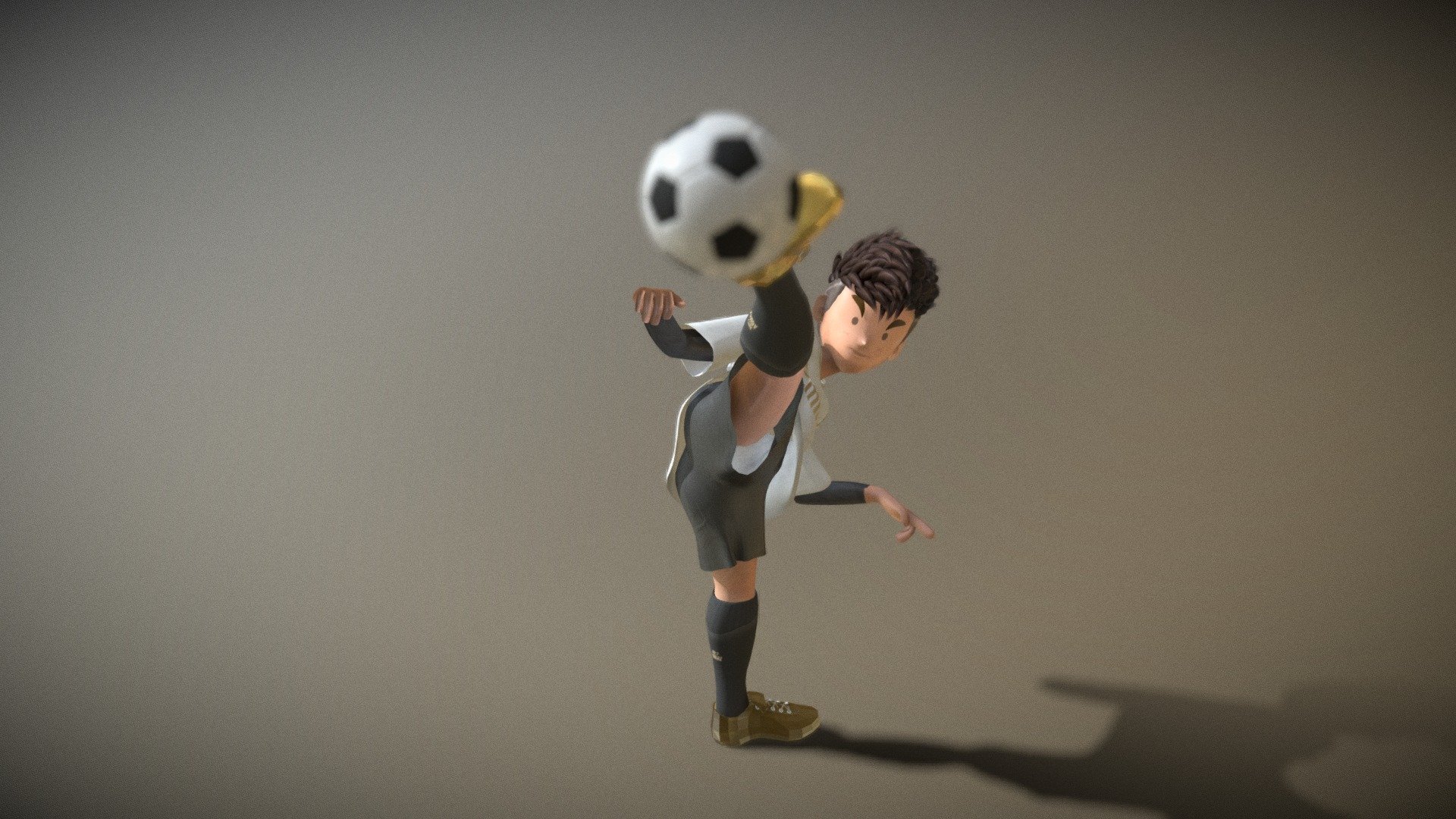 Kick Ball - 3D model by The Origin (@TheOriginX) [6178410] - Sketchfab