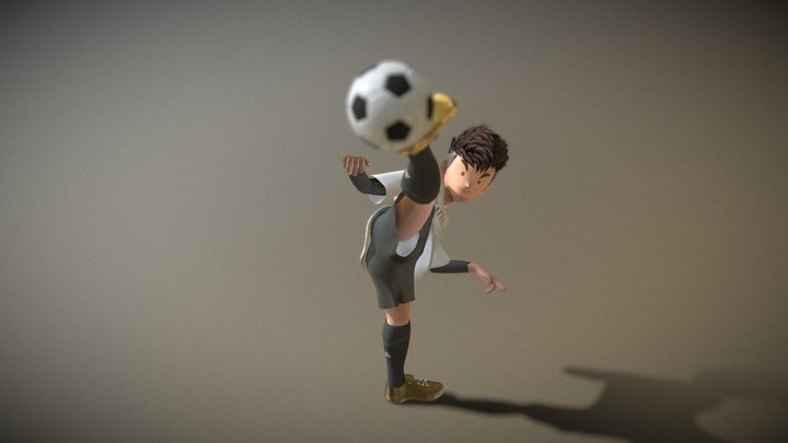Kick Ball 3D Model