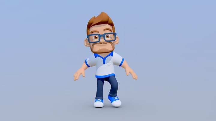 Siggi Character 3D Model