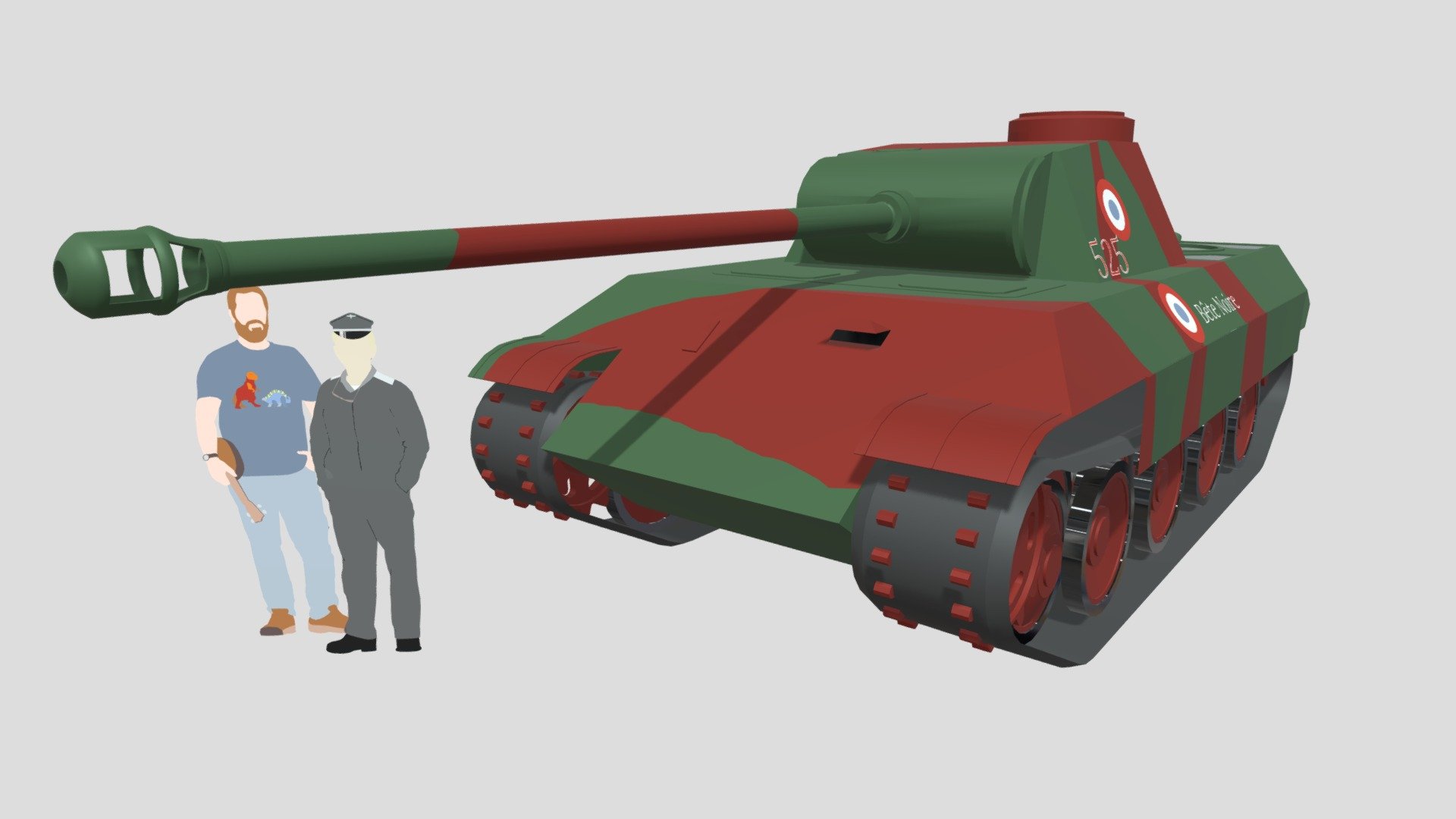 Panther I replica test