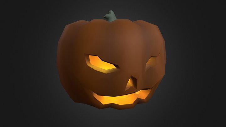 Jack-O-Lantern 3D Model