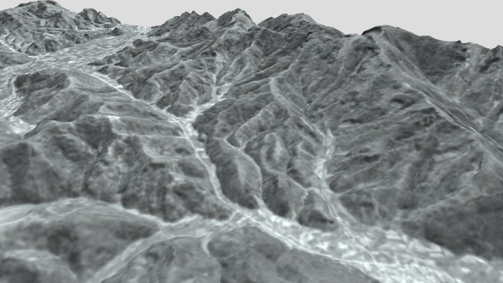 1964年の山崎断層 3D Model