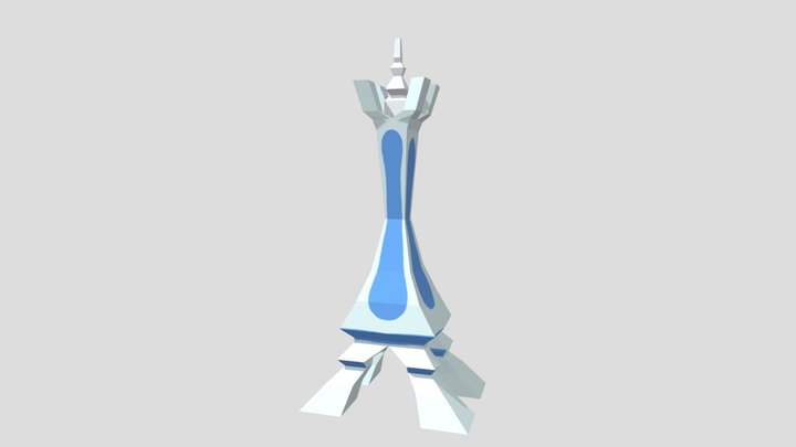prism tower 3D Model