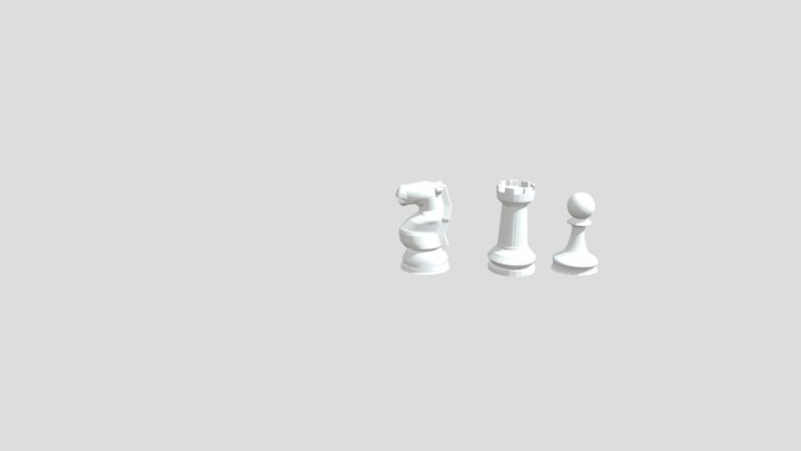 xadrez 3D Model