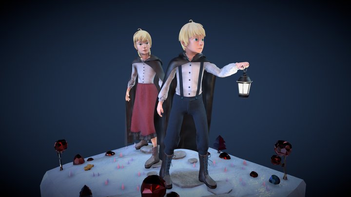 Lost - Hansel and Gretel 3D Model