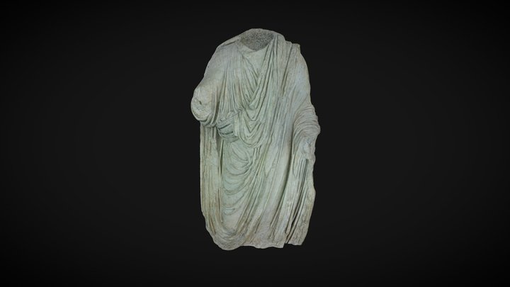 TOGADO ROMANO SIGLO I 3D Model