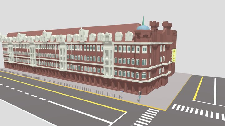 益丰大楼 3D Model
