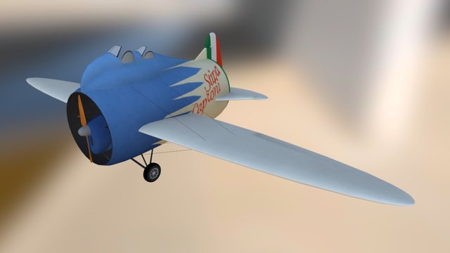 Caproni Stipa – Modello 3D gratuito STL