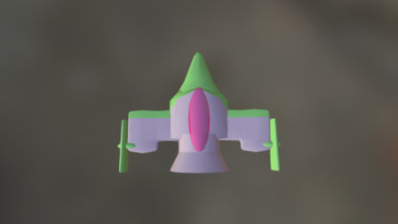 Moon Cresta 1st spaceship