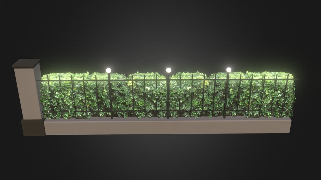 Hedge / green fence