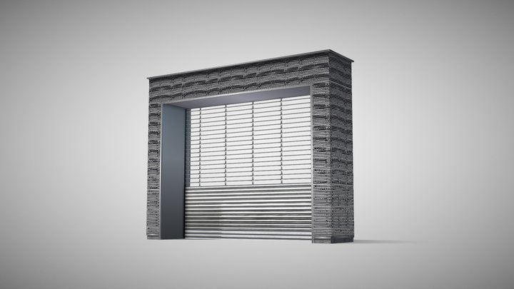 C_Shutter-CB1P×1_fbx 3D Model