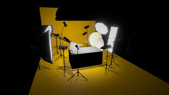 Photo Studio Demo 3D Model