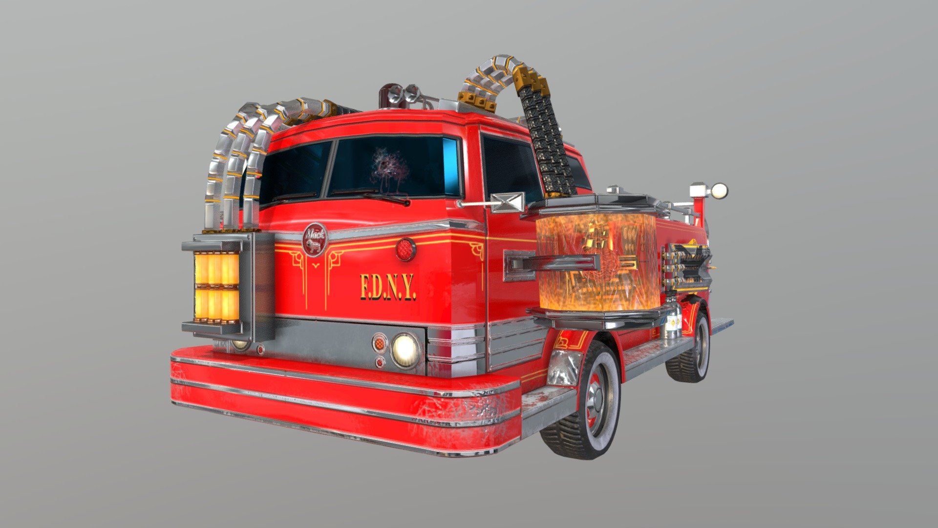 Augmented Firetruck *worn*
