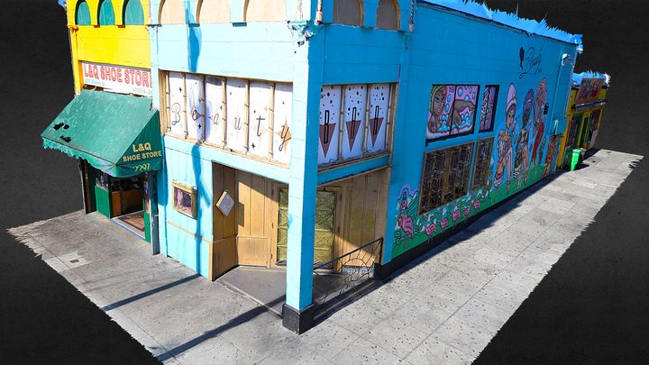 Beauty Bar - Mission district San Francisco CA – Modello 3D gratuito STL