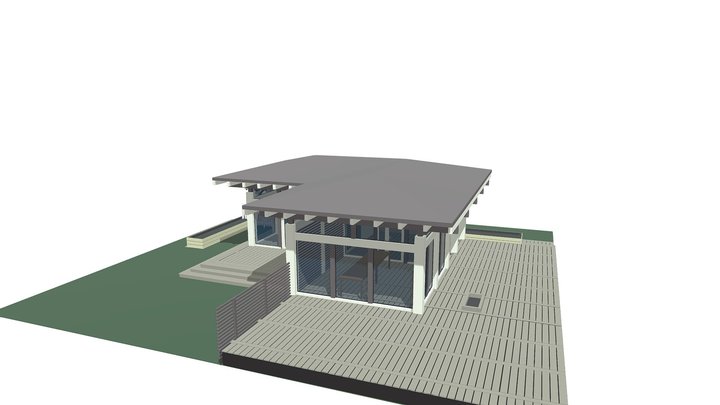 Гриль домик 3D Model