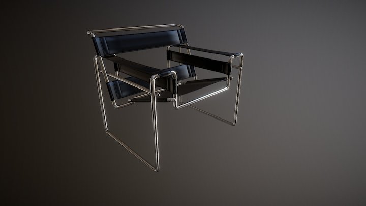Modern chair 3D Model