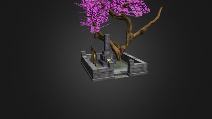 Tumba Japonesa 3D Model