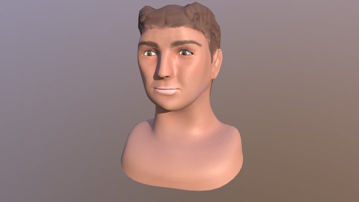 3D Head Sculpt 3D Model