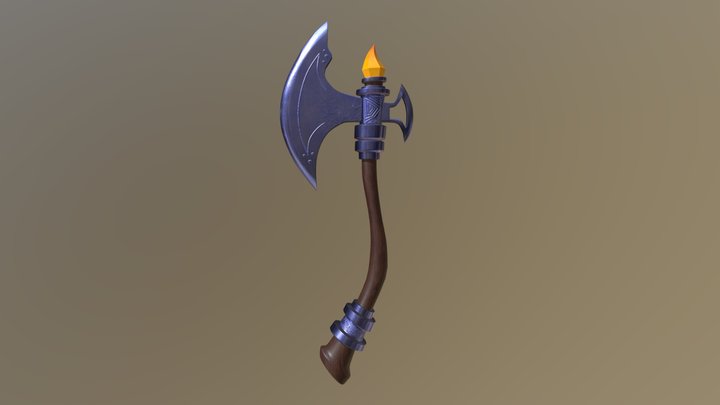 AxeTest 3D Model